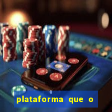 plataforma que o buzeira joga